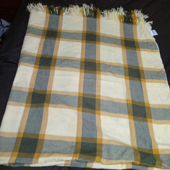 🏫THE BEST QUALITY WOOL THROW 🐑🏤🌄SIZE 82"×62" BLANKET GIFT. 🎁 - Picture 5 of 14